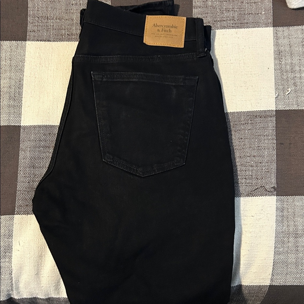 Abercrombie & Fitch black Slim Men Jeans